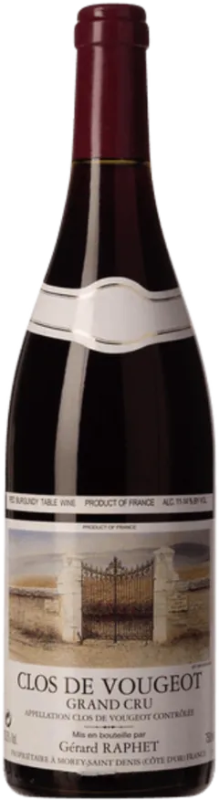 photo Domaine Gérard Raphet Clos de la Roche Grand Cru