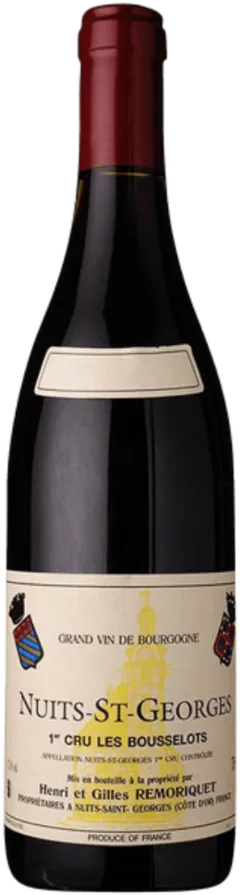 photo Domaine Henri et Gilles Remoriquet Nuits-Saint-Georges 1er Cru les Bousselots