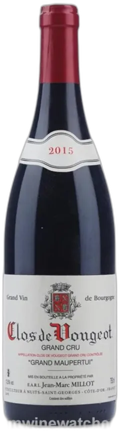 aperçu du vin Clos Vougeot le Grand Maupertui