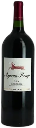 photo Agneau Rouge Vin de Bordeaux Baron Philippe de Rothschild Magnum