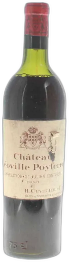 photo 1953 Chateau Leoville Poyferre 2eme Cru Classe