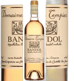 photos du vin Bandol Rosé 2023 Domaine Tempier Mag