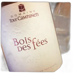 vue du vin Bois des Fées Rosé