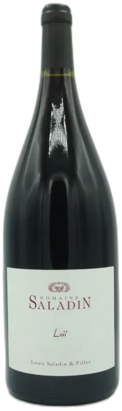 illustration du vin Domaine Saladin Aoc Côtes-du-Rhône "Loï" 2022 Rouge Magnum