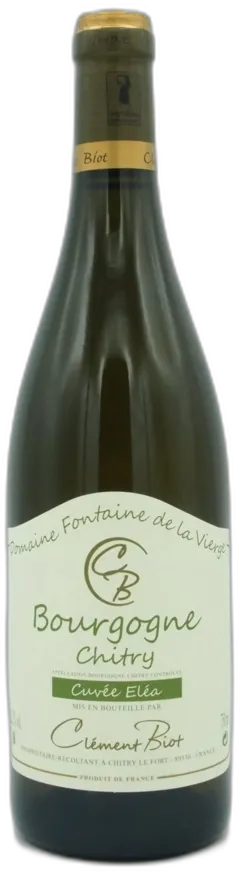 photo du vin Clément Biot Aoc Bourgogne Chitry "Cuvée Eléa" 2022