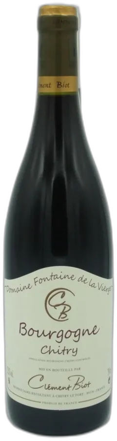 image du vin Clément Biot Aoc Bourgogne Chitry 2022