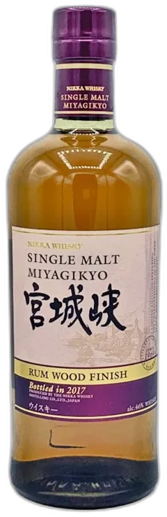 photo Nikka, Miyagikyo Rum Wood Finish