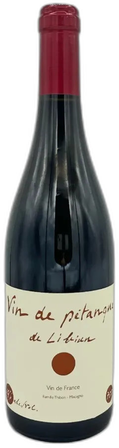 photo du vin Vin de France Rouge "Vin de Pétanque" 2024 Mas de Libian