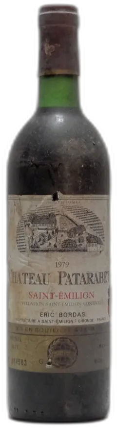 photo du vin Château Patarabet, Saint Emilion