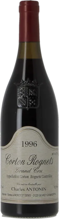 photo Corton Rognet Grand Cru