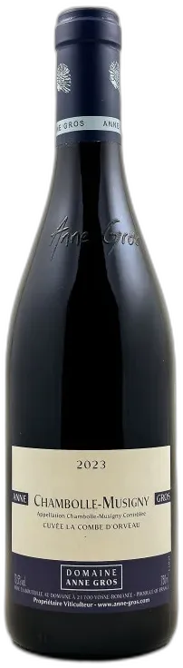photo du vin Anne Gros Chambolle Musigny "la Combe d'Orveau