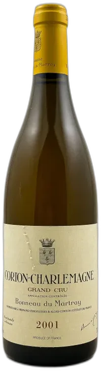 photo Bonneau du Martray Corton Charlemagne 2001