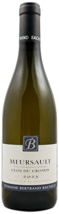 photos du vin Bertrand Bachelet Meursault "Clos du Cromin" 2023