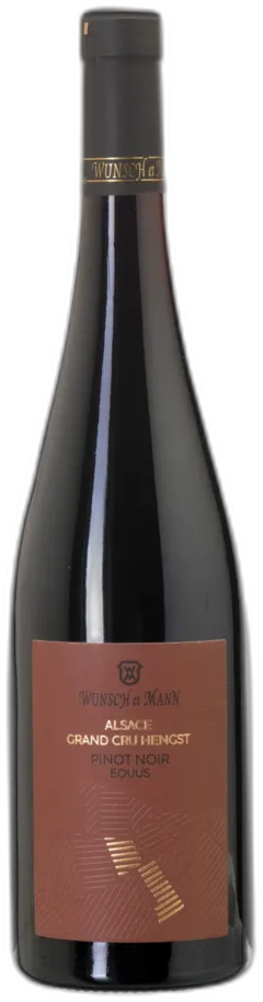 photo du vin Wunsch et Mann Alsace Grand Cru Hengst Pinot Noir Equus 2023