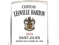 vue du vin Château Léoville Barton 2024