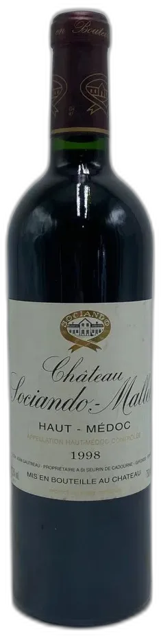 photo Château Sociando Mallet 1998