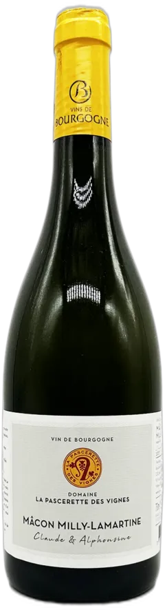 photo du vin la Pascerette des Vignes Mâcon Milly-Lamartine Blanc