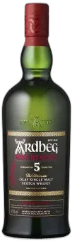 photo Whisky Ecosse Islay Single Malt Ardbeg Wee Beastie 5 Years Old
