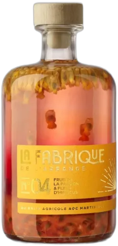 photo Punch au Rhum Aoc de Martinique Fruit Passion & Hibiscus la Fabrique