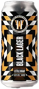 photo The White Hag Little Boar Black Lager Can