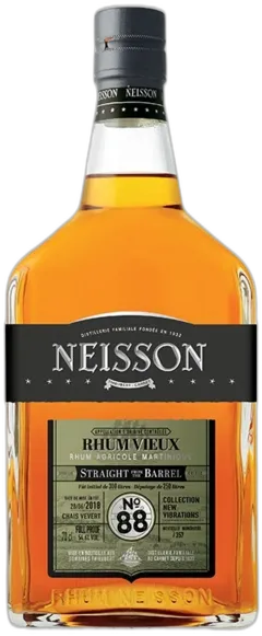 photo Rhum Martinique Neisson Straight From The Barrel 2018 Fût n°88 Chai Vevert