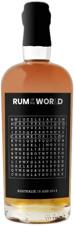 photo Rhum Australie Rum of The World 10 Ans 2014