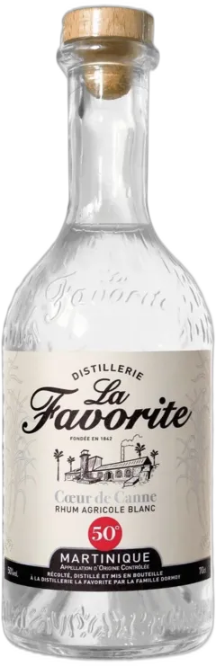 photo Rhum Martinique la Favorite Coeur de Canne Blanc