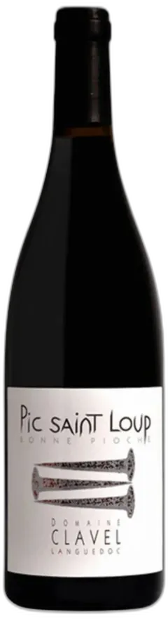 photo Aop Pic Saint Loup Rouge Bonne Pioche Domaine Clavel 2022 Bio