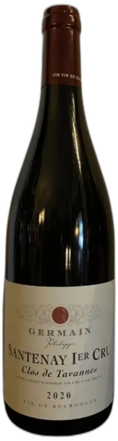 photo Aop Santenay Rouge 1er Cru Clos de Tavannes Germain 2020