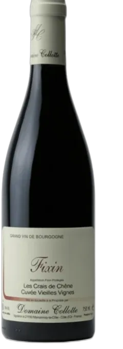 photo Aop Fixin Rouge les Crais de Chenes Vieilles Vignes Domaine Collotte 2022