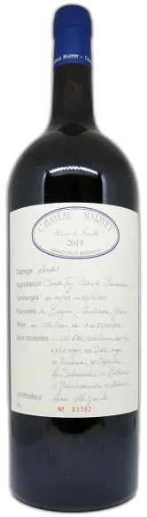photo Magnum Sainte Foy Cotes de Bordeaux Chateau Martet Reserve de Famille 2020