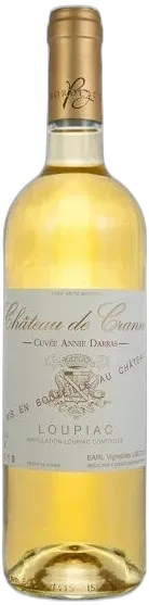 photo Aoc Loupiac Chateau de Cranne Cuvee Annie Darras Bio