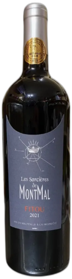 image du vin Aop Fitou les Sorcieres de Montmal 2021