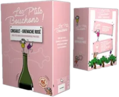 photo Bib Igp Pays d’oc Cinsault Grenache Rose les Petits Bouchons