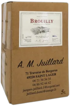 illustration du vin Rav Beaujolais Brouilly Aoc Domaine de la Sorbiere