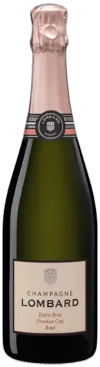 photo Aop Champagne Rose Lombard Extra Brut 1er Cru