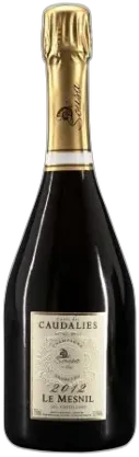 photo Champagne de Sousa Cuvee Caudalies le Mesnil Blanc de Blancs Grand Cru les Chatillons Millesime 2012