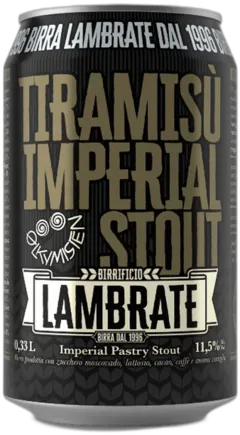 photo Italie Lambrate Imperial Pastry Stout Tiramisu Cafe Cacao Vanille Cans