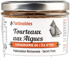 photo du vin Conserverie de l 'Ile d'Yeu Tartinable Tourteaux et Algues Marines 100gr