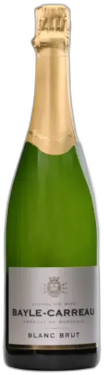 photo Crémant de Bordeaux Blanc Brut Bayle Carreau