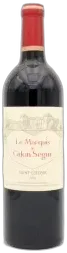 photo le Marquis de Calon Ségur