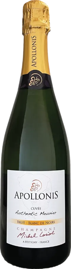 photo Champagne Apollonis Michel Loriot Authentic Meunier Blanc de Noirs