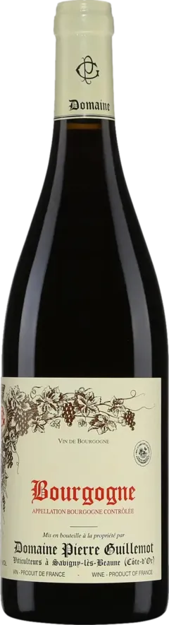 photo Domaine Pierre Guillemot Bourgogne Pinot Noir 2022