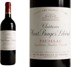 photo Château Haut-Bages Liberal Rouge 2005 Cinquième Cru Classé en 1855