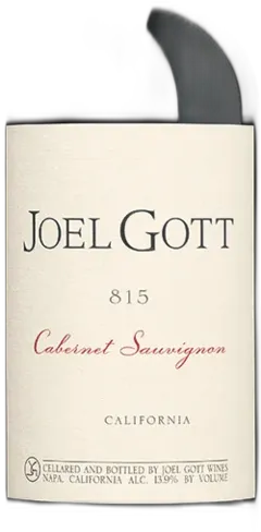 photo Joel Gott 815 Cabernet Sauvignon