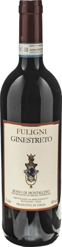 photo du vin Rosso di Montalcino Doc Ginestreto Fuligni 2022