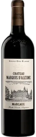 photo Château Marquis d’Alesme 2020 Margaux Grand Cru Classé
