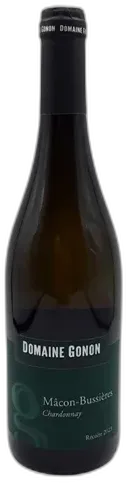 photo du vin Domaine Gonon Chardonnay Aop Mâcon-Bussières 2023