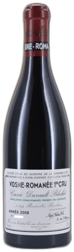 photo Vosne Romanée Premier Cru Cuvée Duvault-Blochet 2008
