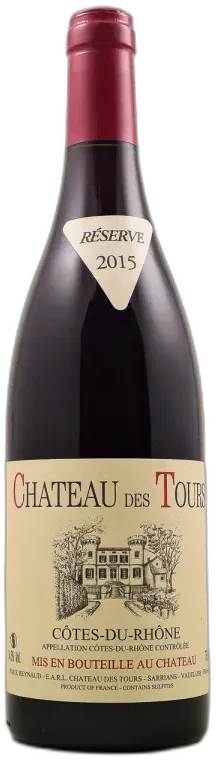 photo Château des Tours Côtes-du-Rhône 2015